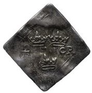4 Öre "Klippingar" - Regency of Johan III and Karl IX reverse image