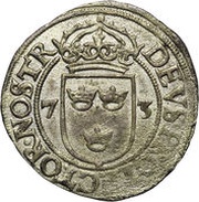 2 Öre - Johan III Type III reverse image