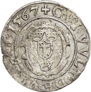 2 Öre - Erik XIV, Sweden, 1565-1567 reverse image