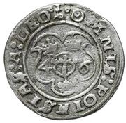 2 Öre - Gustav Vasa Svartsjö mint; bust type II, Sweden, 1544-1549 reverse image