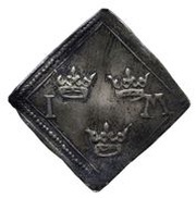 1 Mark "Klippingar" - Regency of Johan III and Karl IX reverse image