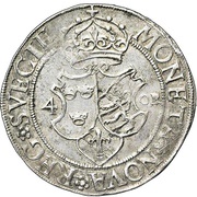 4 Öre - Johan III Legend type II, Sweden, 1575-1582 reverse image