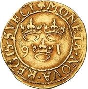 6 Mark - Johan III reverse image