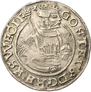 ½ Mark - Gustav Vasa Västerås mint; Type III obverse image