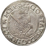 ½ Mark - Gustav Vasa Bust type IV obverse image