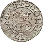 ½ Mark - Gustav Vasa Bust type IV reverse image