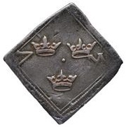 2 Mark "Klippingar" - Regency of Johan III and Karl IX reverse image