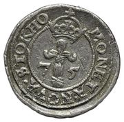 ¼ Daler - Johan III reverse image