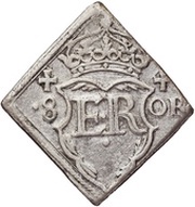 8 Öre "Klippingar" - Erik XIV Type II obverse image
