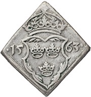 8 Öre "Klippingar" - Erik XIV Type II reverse image