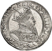 1 Mark - Erik XIV Arms type II; legend type II obverse image