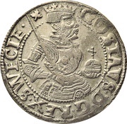 1 Mark - Gustav Vasa Västerås mint; Type II obverse image