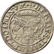 1 Mark - Gustav Vasa Västerås mint; Type II reverse image