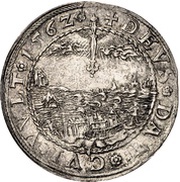 1½ Mark - Erik XIV reverse image