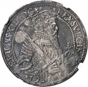 ½ Daler - Erik XIV Type I obverse image