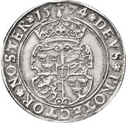 ½ Daler - Johan III reverse image