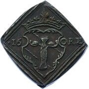 16 Öre "Klippingar" - Gustav Vasa Type II; Åbo mint obverse image