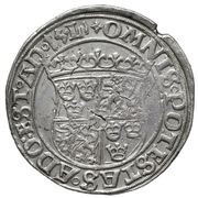 1 Daler "Spiran" - Gustav Vasa reverse image