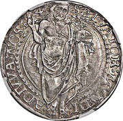 1 Daler - Gustav Vasa Svartsjö mint, Sweden, 1542-1550 reverse image