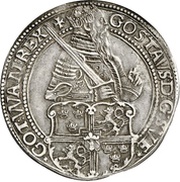 1 Daler - Erik XIV Coronation reverse image
