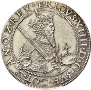 1 Daler - Erik XIV obverse image