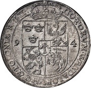 1 Daler - Sigismund of Poland, Sweden, 1594-1598 reverse image