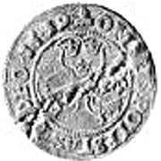 ½ Mark - Gustav Vasa Type I, Sweden, 1538 reverse image