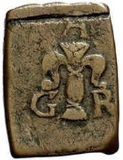 1 Fyrk "Klippingar" - Gustav II Adolf Säter mint obverse image
