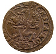 1 Fyrk - Gustav II Adolf Nyköping mint; type I reverse image