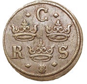 ¼ Öre - Kristina Avesta mint obverse image