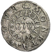 ½ Öre - Karl "Lord Protector" Type II, Sweden, 1600-1602 reverse image