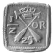 ½ Öre - Gustav II Adolf Säter or Nyköping mint; pattern strike, Sweden, 1625 reverse image