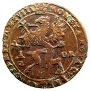 ½ Öre - Gustav II Adolf, Sweden, 1627-1629 reverse image