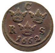 ½ Öre - Charles XI obverse image