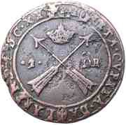 1 Öre - Gustav II Adolf, Sweden, 1627-1631 reverse image