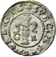 1 Öre - Gustav II Adolf Stockholm mint; type II obverse image