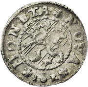 1 Öre - Gustav II Adolf Stockholm mint; type II, Sweden, 1615-1625 reverse image