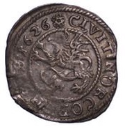 1 Öre - Gustav II Adolf Norrköping mint, Sweden, 1626 reverse image