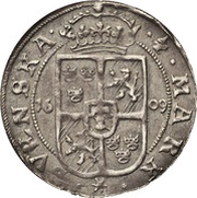 ½ Mark - Karl IX Second serie reverse image