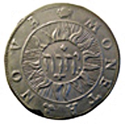 ⅛ Daler / ½ Ort - Karl "Lord Protector", Sweden, 1599 reverse image