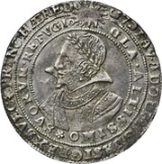 1 Mark - Gustav II Adolf Laureate head - Type I obverse image