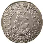 1 Mark - Gustav II Adolf Crowned head - Type II obverse image