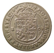 1 Mark - Kristina Type I, Sweden, 1634 reverse image