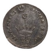 ¼ Riksdaler - Gustav II Adolf Coronation of Gustav II Adolf, Sweden, 1617 reverse image
