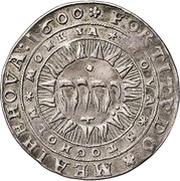½ Daler - Karl "Lord Protector", Sweden, 1600-1603 reverse image