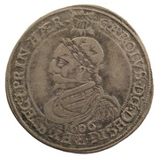 ½ Riksdaler - Karl IX obverse image