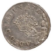 ½ Riksdaler - Gustav II Adolf Coronation of Maria Eleonora, Sweden, 1620 reverse image