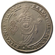 ½ Riksdaler - Gustav II Adolf Type I, Sweden, 1631 reverse image