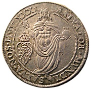 ½ Riksdaler - Gustav II Adolf Type II reverse image