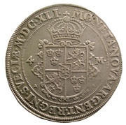 4 Mark - Kristina I Type II, Sweden, 1641-1646 reverse image